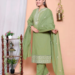 Pista Elegance Ethnic Suit Set