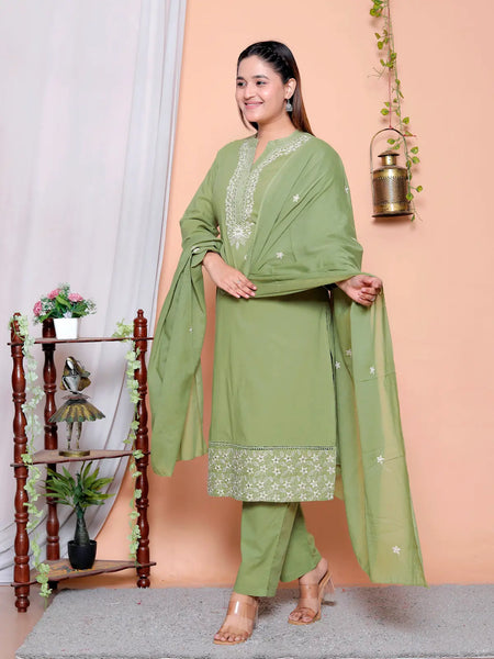 Pista Elegance Ethnic Suit Set