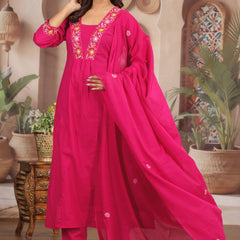 Green Royal Embroiderd Suit Set