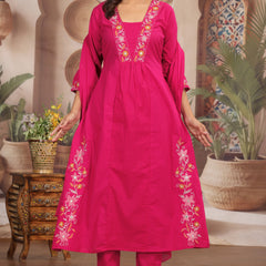 Green Royal Embroiderd Suit Set