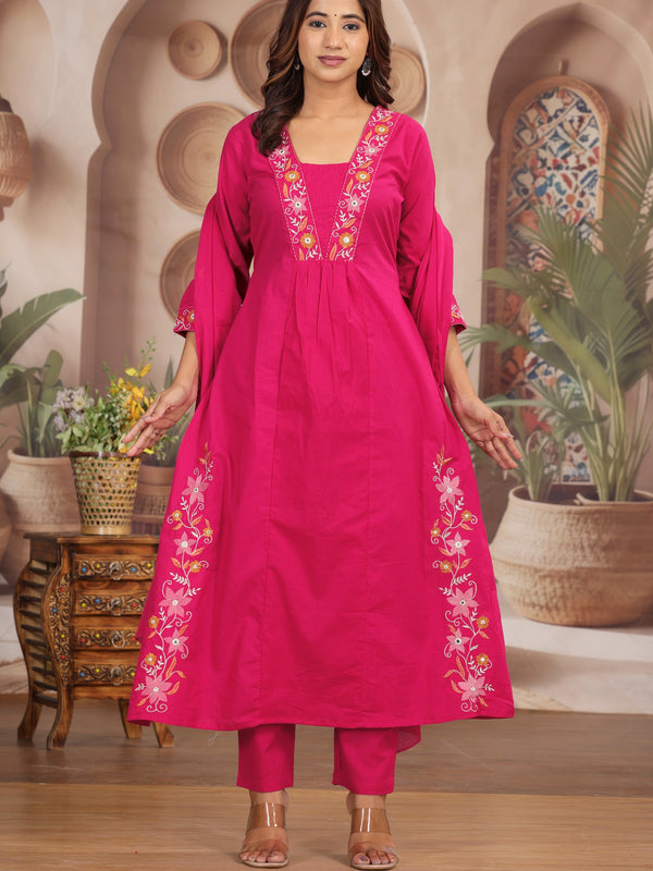 Green Royal Embroiderd Suit Set