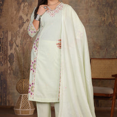 Light Pink Royal Embroiderd Suit Set