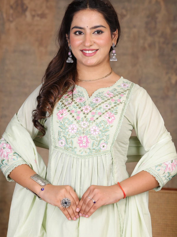 Light Pink Royal Embroiderd Suit Set
