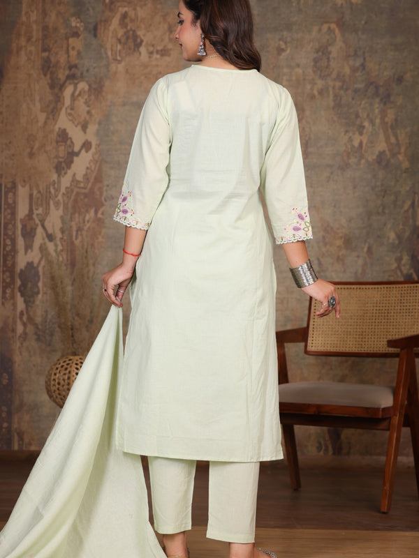 Light Pink Royal Embroiderd Suit Set