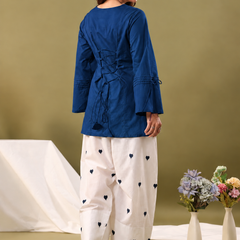 Women Regular Pure Cotton Kurti with Farshi Salwar