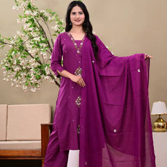 Wine Purple Elegance Suit