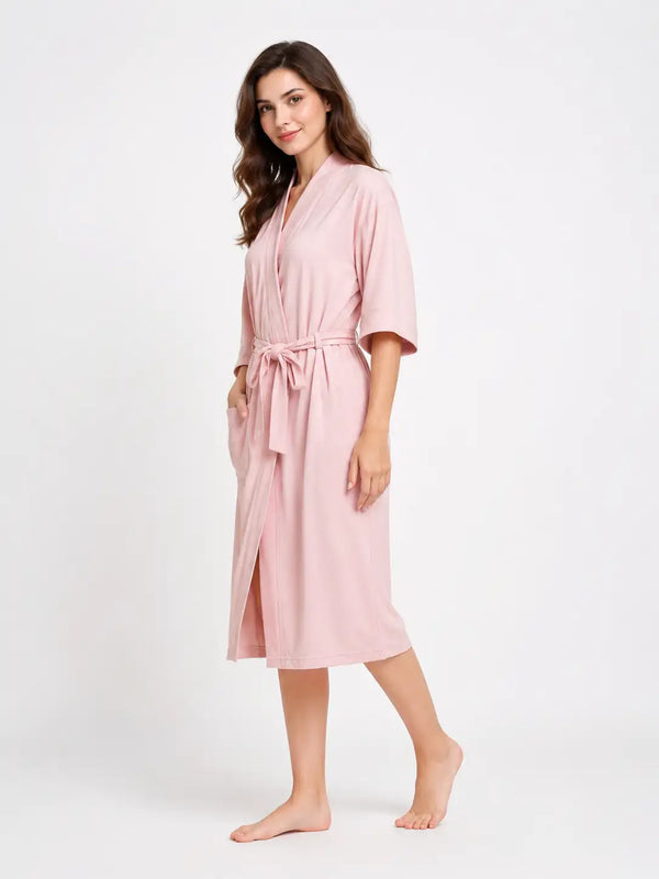 Pink Bathrobs