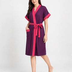 Purple Bathrobs
